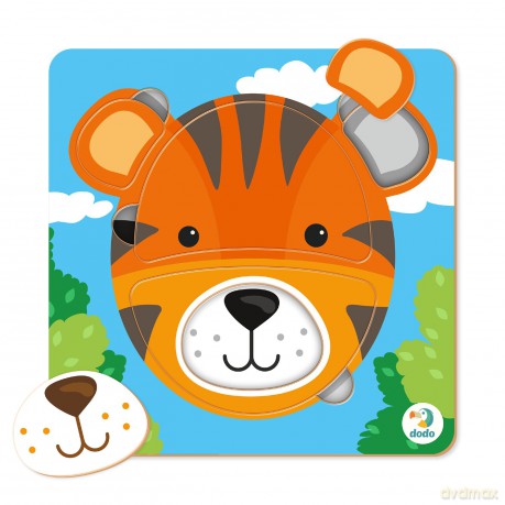 Sorter Mini 5 el. Tygrys [PUZZLE]