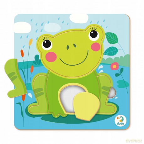 Sorter Mini 5 el. Żaba [PUZZLE]