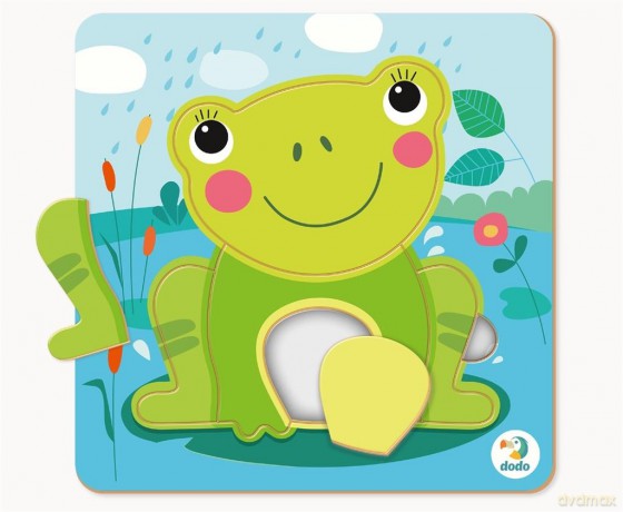 Sorter Mini 5 el. Żaba [PUZZLE]