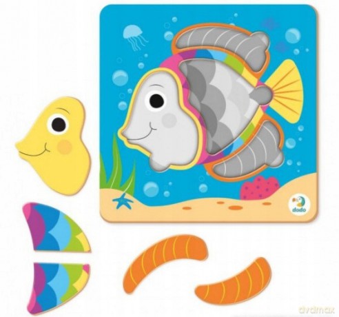 Sorter Mini 5 el. Ryba [PUZZLE]