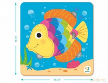 Sorter Mini 5 el. Ryba [PUZZLE]
