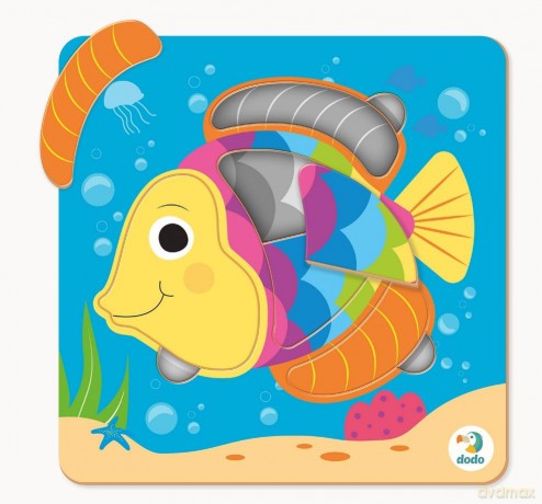 Sorter Mini 5 el. Ryba [PUZZLE]