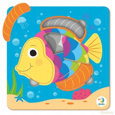 Sorter Mini 5 el. Ryba [PUZZLE]