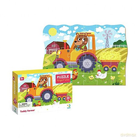 Profesje 30 el. Farmer Teddy [PUZZLE]