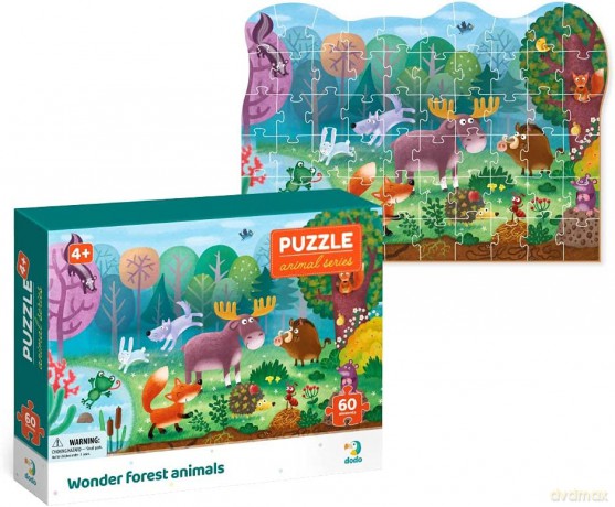 Biomy 60 el. Zwierzęta Leśne [PUZZLE]