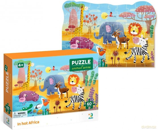 Biomy 60 el. W Gorącej Afryce [PUZZLE]