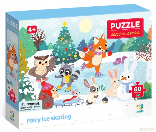 Pory Roku 60 el. Zabawa Na Łyżwach [PUZZLE]