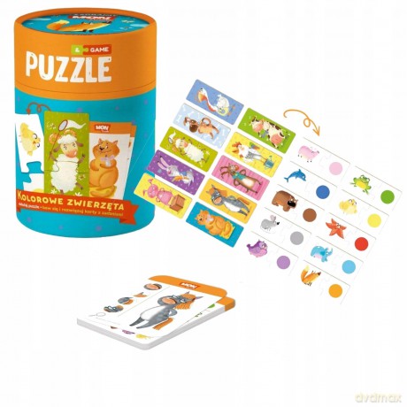 Family And Game Colorful Animals [PUZZLE]