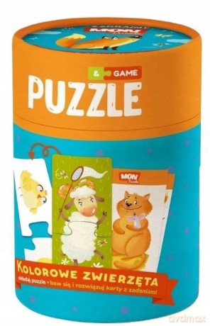 Family And Game Colorful Animals [PUZZLE]