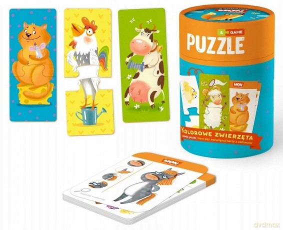 Family And Game Colorful Animals [PUZZLE]