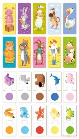 Family And Game Colorful Animals [PUZZLE]