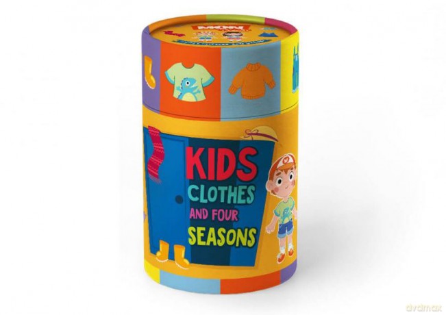Family And Game Kids Clothes And Seasons [PUZZLE]