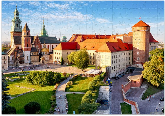 Polskie Miasta 350 el. - Kraków [PUZZLE]