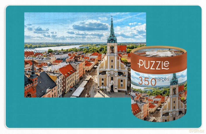 Polskie Miasta 350 el. - Toruń [PUZZLE]