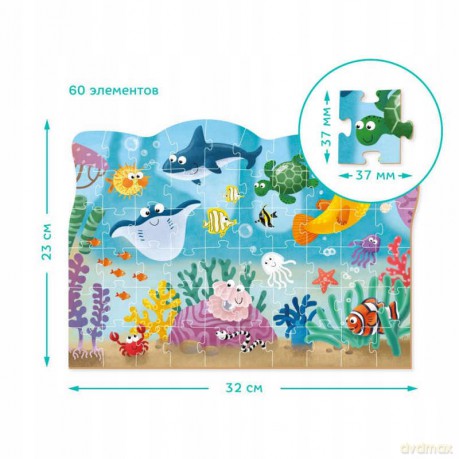 Biomy 60 el. Zestaw [PUZZLE]