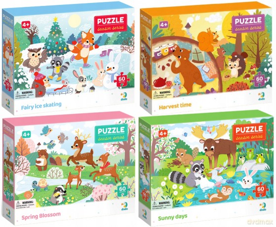 Pory Roku 60 el. Zestaw [PUZZLE]