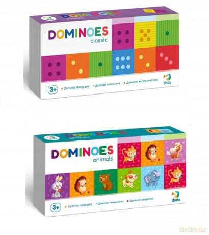 Domino Gra Zestaw [PUZZLE]