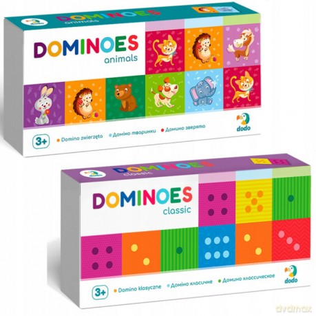Domino Gra Zestaw [PUZZLE]