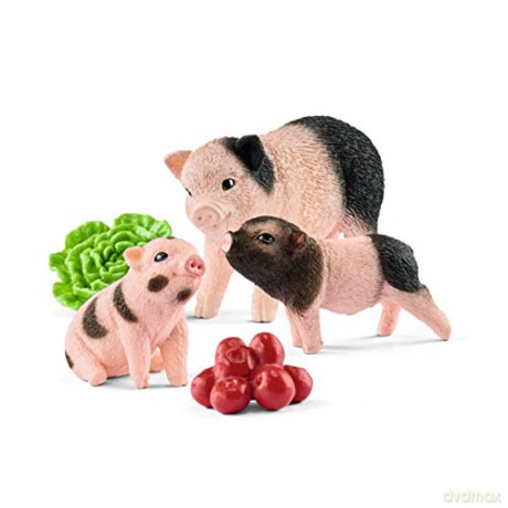 Miniaturowa Locha i Prosiaczki [FIGURKA]