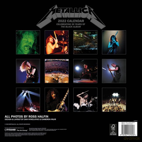Metallica 2022 [KALENDARZ]