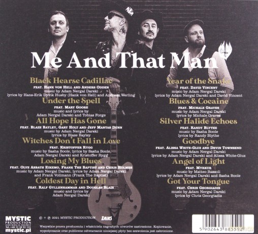 Me And That Man: New Man New Songs Same Shit Vol 2 (digipack) [CD]