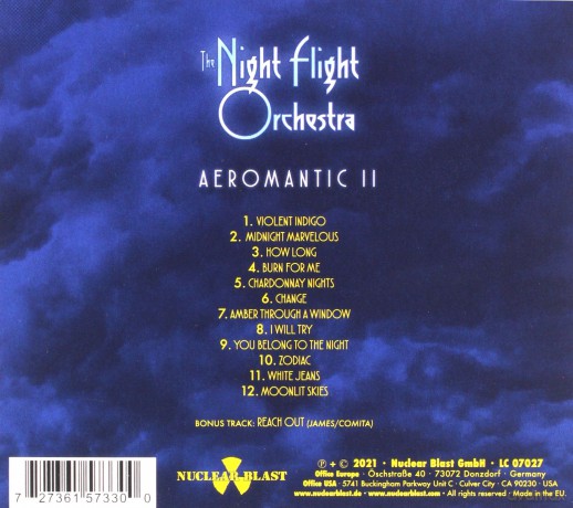The Night Flight Orchestra: Aeromantic II (Limited) (digipack) [CD]