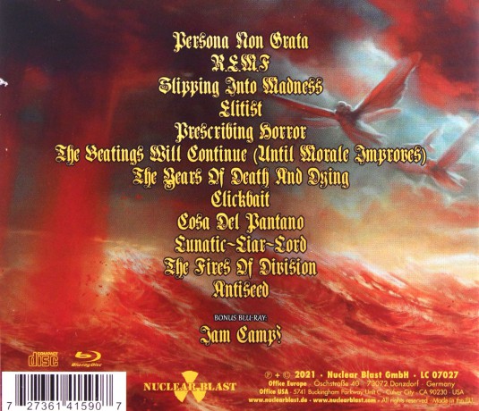 Exodus: Persona Non Grata [Blu-Ray]+[CD]