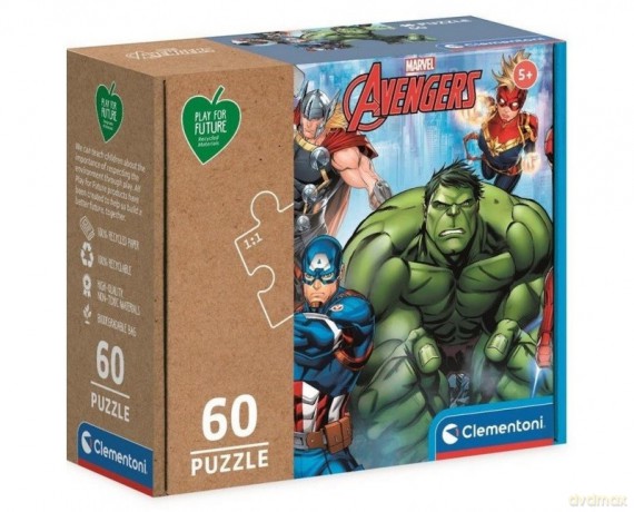 CLEMENTONI 60 el. Play For Future - Avengers [PUZZLE]