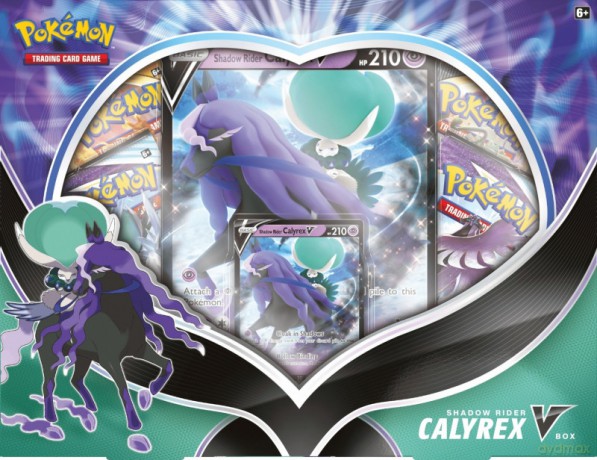 Karty Pokemon TCG Karty V Box August21 Shadow Rider Calyrex [KARTY]