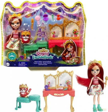 Lalka Royal Enchantimals Zestaw historyjka Lis
