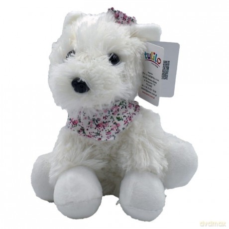 Maskotka Piesek Bubuś biały 20 cm