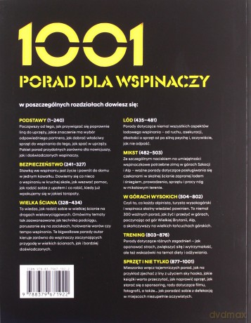 1001 porad dla wspinaczy - Andy Kirkpatrick [KSIĄŻKA]