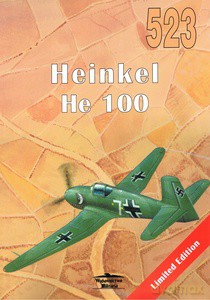 Heinkel He 100 Nr 523 (Limited Edition) - Seweryn Fleischer [KSIĄŻKA]