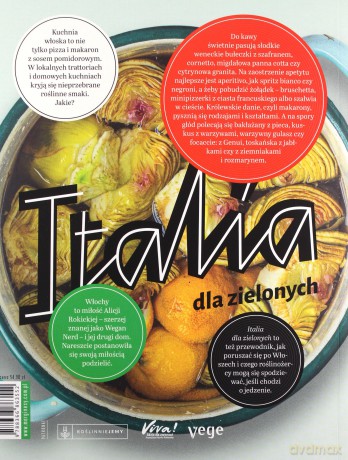 Italia dla zielonych. Roślinna kuchnia włoska - Alicja Rokicka [KSIĄŻKA]