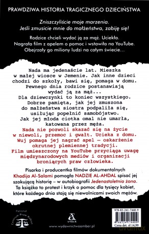 Jedenastoletnia żona pocket - Nada Al-ahdal, Khadija Al-Salami [KSIĄŻKA]