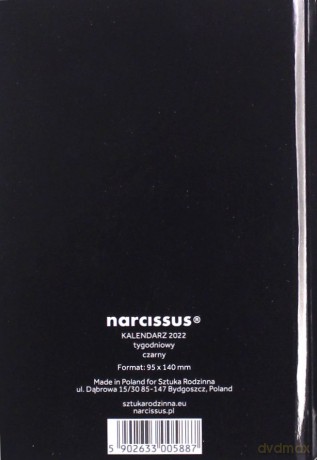 Kalendarz 2022 Narcissus A6 tygodniowy 1 [KALENDARZ]