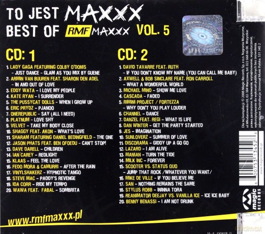 To Jest Maxxx: Best Of Rmf Maxxx Vol. 5 [2CD]