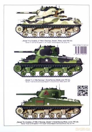 Sherman 75 mm vol.2 Tank Power vol. CCXLVI 514 - Janusz Ledwoch [KSIĄŻKA]