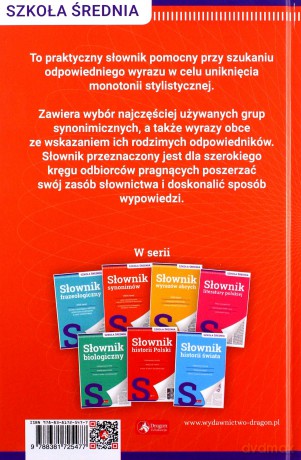 Słownik synonimów - Witold Cienkowski [KSIĄŻKA]