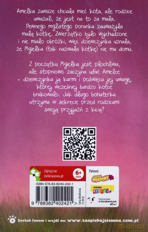 Zaopiekuj się mną. Mgiełka porzucona kotka - Holly Webb [KSIĄŻKA]