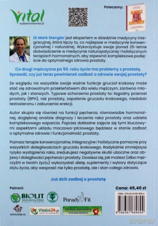Zdrowa prostata. Najskuteczniejsze holistyczne metody leczenia raka prostaty, BPH i innych męskich dolegliwości - Mark Stengler [KSIĄŻKA]