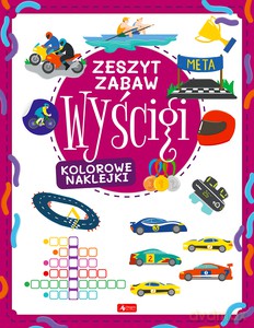 Zeszyt zabaw. Wyścigi - Justyna Tkocz [KSIĄŻKA]
