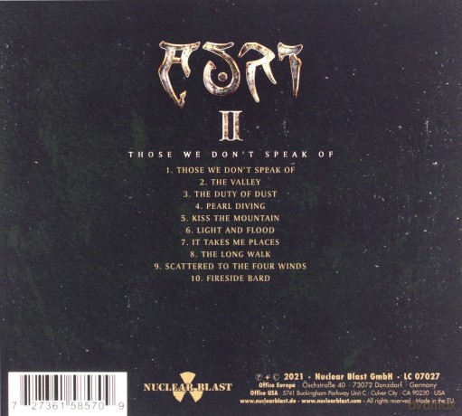 Auri: II - Those We Don't Speak Of (digipack) [CD]