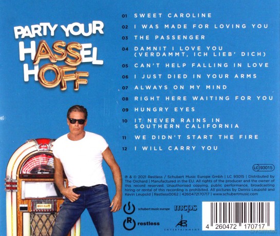 David Hasselhoff: Party Your Hasselhoff [CD]