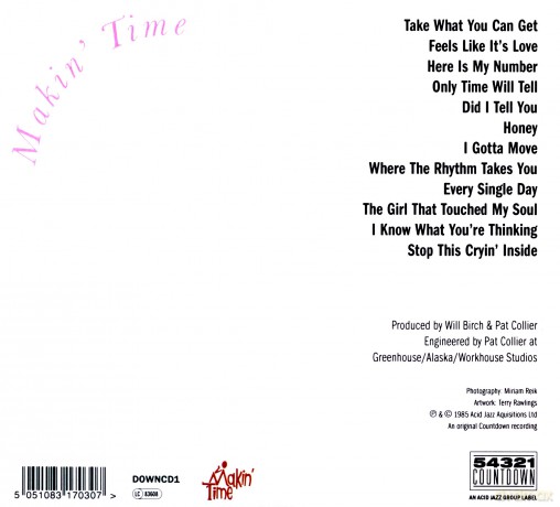 Makin Time: Rhythm And Soul [CD]