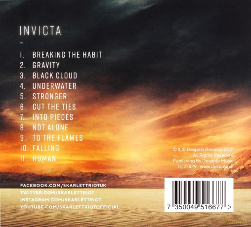 Skarlett Riot: Invicta (digipack) [CD]