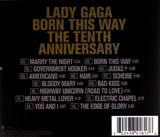 Lady Gaga: Born This Way The Tenth Anniversary (Limited) [2CD]