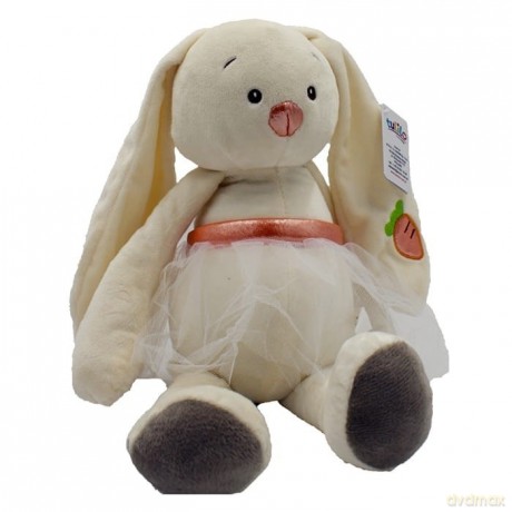 Maskotka Króliczka Edytka kremowa 26 cm