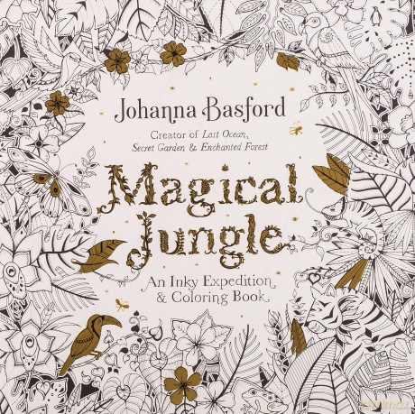 Magical Jungle: An Inky Expedition and Coloring Book for Adults - Johanna Basford [KSIĄŻKA]