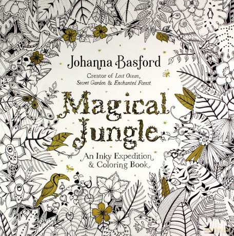 Magical Jungle: An Inky Expedition and Coloring Book for Adults - Johanna Basford [KSIĄŻKA]